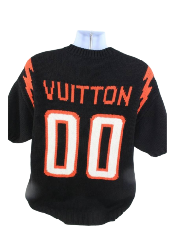 Louis Vuitton - Louis Vuitton Chunky Intarsia Football T-Shirt