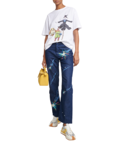 LOEWE - x Howl's Moving Castle printed cotton T-shirt