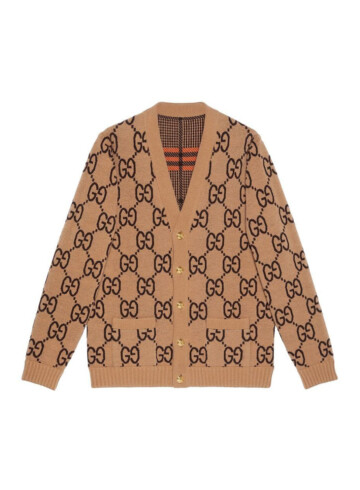 Gucci - Gucci reversible wool cardigan