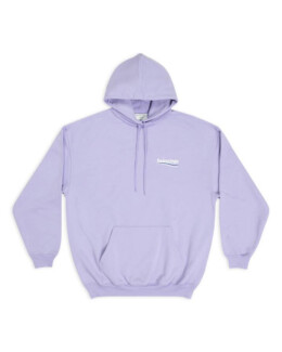 Balenciaga - Women's Political Campaign Medium Fit Hoodie in Purple