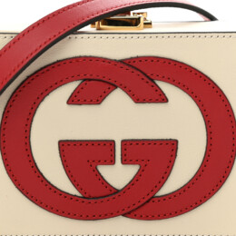 Gucci - Calfskin Mini Interlocking G Shoulder Bag