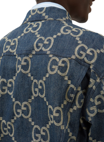 Gucci - GG - Embroidered Denim Jacket