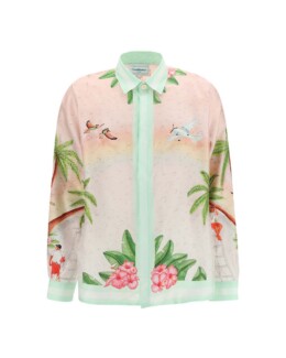 Casablanca - Printed Silk Shirt