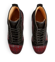 Christian Louboutin - Louis T.S.Q Suede Sneakers