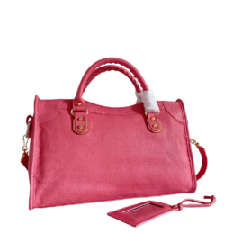 Balenciaga - City Classic S Tote Leather Indian Rose/Black