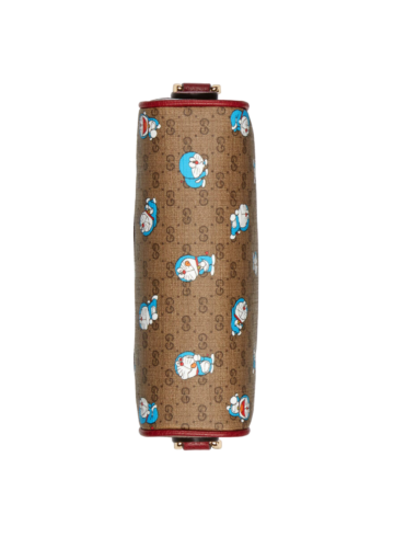 Gucci - Doraemon Crossbody Bag Printed Mini GG Coated Canvas Mini