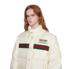 Gucci - Padded nylon jacket with Web