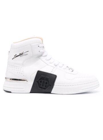 Philipp Plein - panelled hi-top sneakers